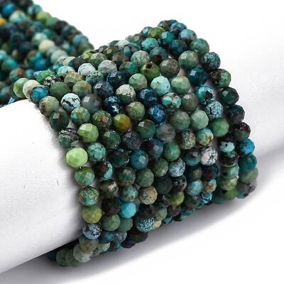 Natural HuBei Turquoise Beads Strands