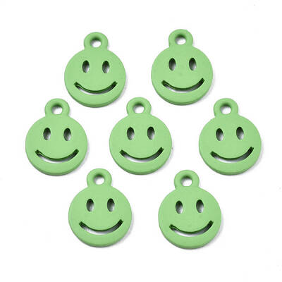 Spray Painted Alloy Charms
