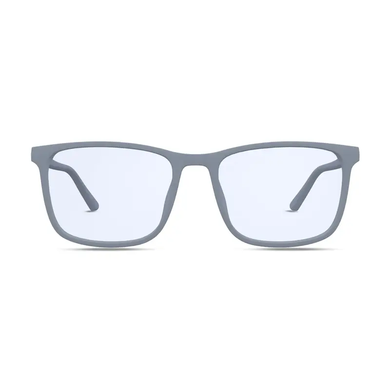 The Architect Blue Light Glasses in Slate Grey