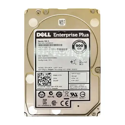 005J9P Dell 900GB 6Gb/s SAS 10000 2.5-Inch Hard Drive