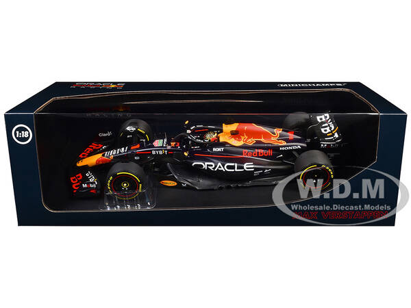 Red Bull Racing RB19 #1 Max Verstappen Oracle Winner F1 Formula One Abu Dhabi GP (2023) with Driver Limited Edition to 20...