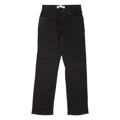 LEVI'S 514 Jeans Boys Black Slim Straight W27 L29
