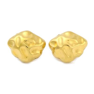 Ion Plating(IP) 304 Stainless Steel Stud Earrings