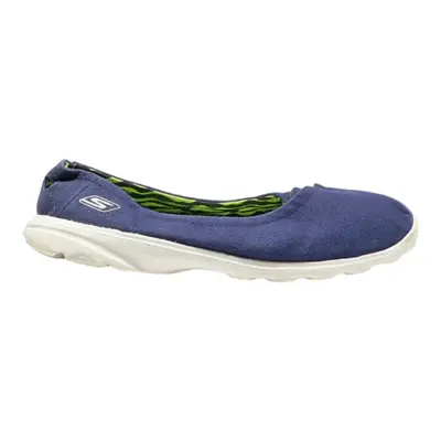 SKECHERS Ballet Shoes Blue Synthetic Womens UK 5