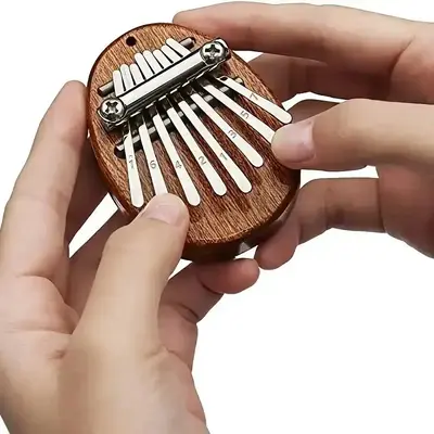 Portable Mini Kalimba for Home and Travel, 8 Key Finger Thumb Pianos, Birthday Gifts for Kids and Adults