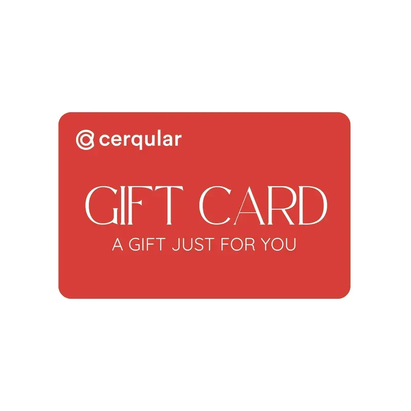 Cerqular Gift Card - Chili Red | Denominations: $50.00