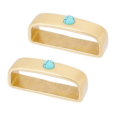 Brass Loop Keepers