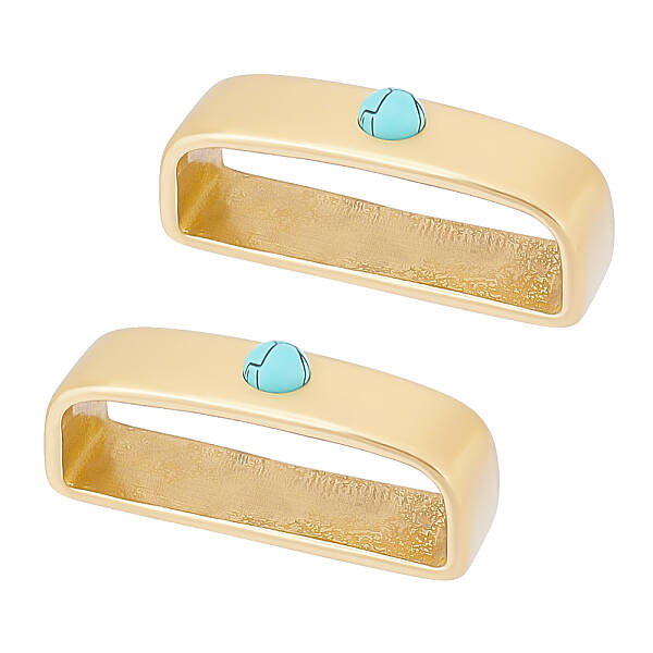 Brass Loop Keepers