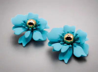 Marine Petal Earrings