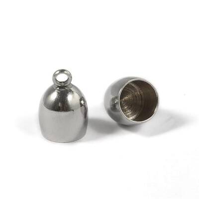 Tarnish Resistant 304 Stainless Steel Cord Ends