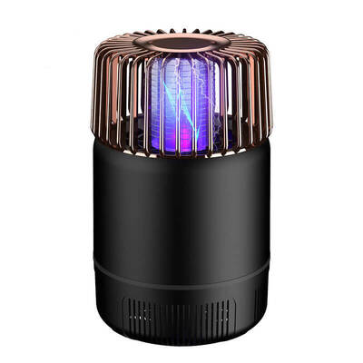 Electric Mosquito Killer Lamp | Color: Black | Electrical outlet: USB