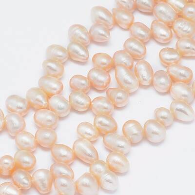 Natural Cultured Freshwater Pearl Beads Strands