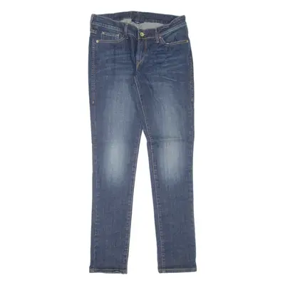 LEVI'S 531 Low Rise Womens Jeans Blue Slim Skinny Stone Wash W28 L31