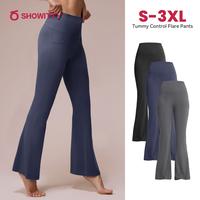 [‌Size up] Viconow Flare Leggings for Women with Pockets - Hight Waist Comfortable Fit Pants for Gym Workout Casual Wear
