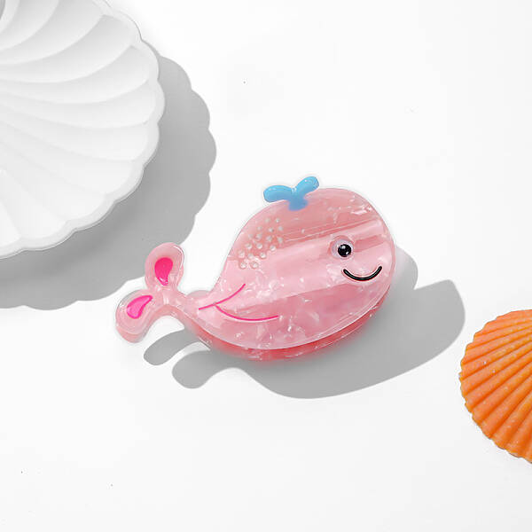 Sea Animals Cellulose Acetate Claw Hair Clips