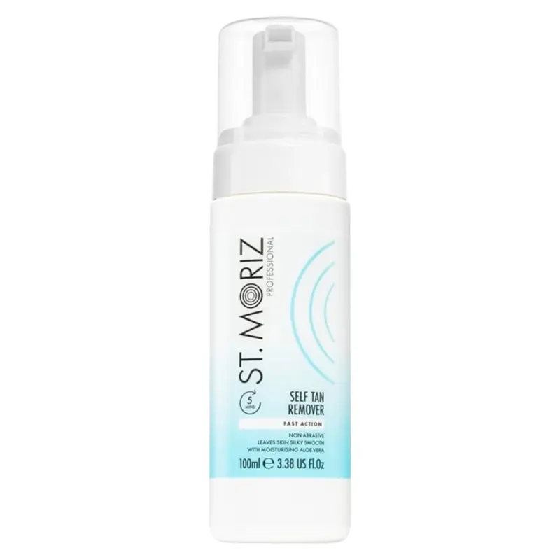 St. Moriz struccante autoabbronzante schiumogeno professionale mousse autoabbronzante delicata per viso e corpo 100 ml