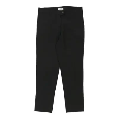 Cheap & Chic Moschino Trousers - 32W UK 12 Black Cotton | Size: UK 12