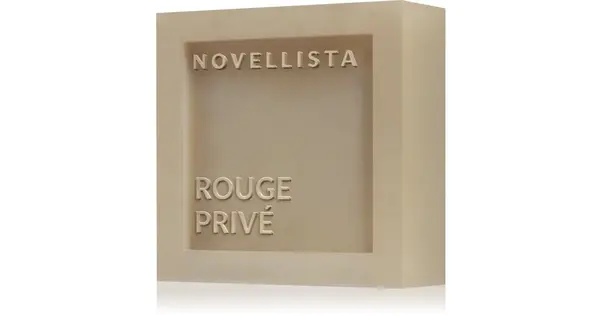 NOVELLISTA Red Privé Luxury soap for face, hands and body 90 g