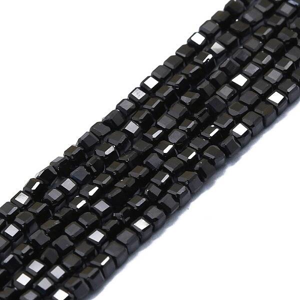 Natural Black Spinel Beads Strands