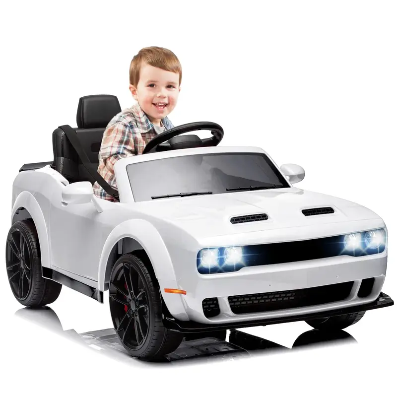 Garvee Ride - P Series: 12V Electric Vehicles Battery Powered with Remote Control, LED Lights, Bluetooth, MP3 for Boys Girls ...