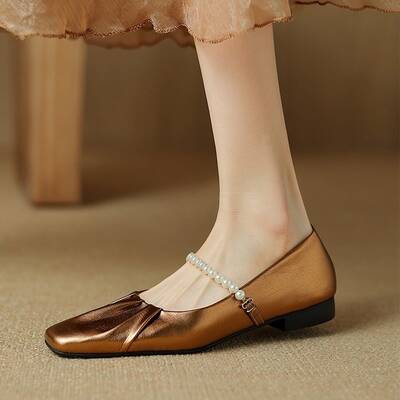 CHIKO Luciana Square Toe Block Heels Mary Jane Shoes