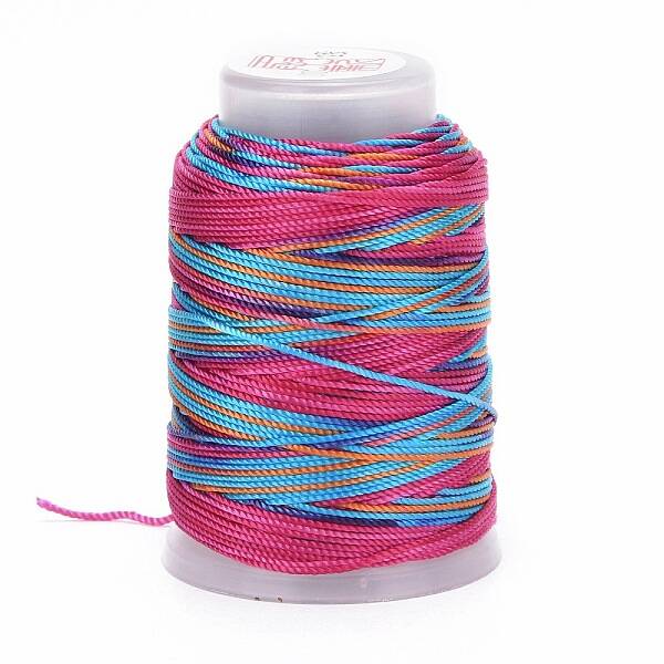 5 Rolls 12-Ply Segment Dyed Polyester Cords