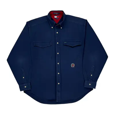 Tommy Hilfiger Shirt - Medium Blue Cotton