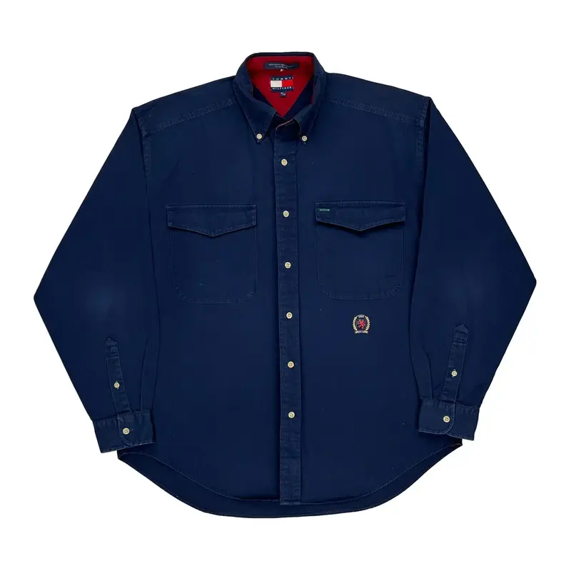 Tommy Hilfiger Shirt - Medium Blue Cotton