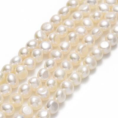 Natural Cultured Freshwater Pearl Beads Strands