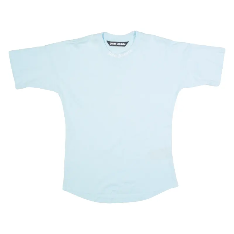 PALM ANGELS Mens T-Shirt Blue S