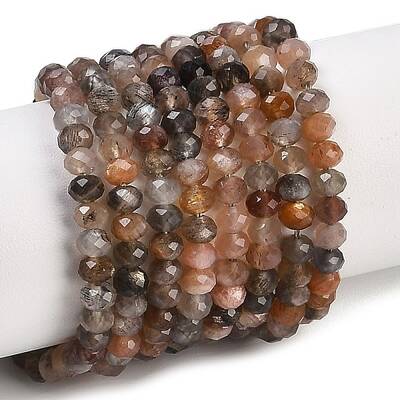 Natural Multi-Moonstone Beads Strands