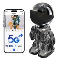 3MP  5G&2.4GHz WiFi Camera with Motion Detection and Two-Way Audio for Home Security - Wireless, Automatic Cable Monitoring P...