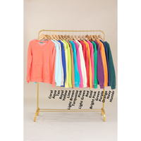 Pigment Dyed Cozy Campfire V-Neck Sweatshirt