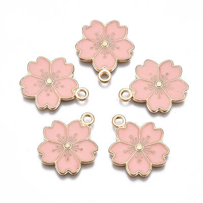Alloy Enamel Pendants