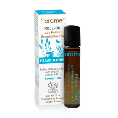 Florame Roll-on Young Skin With Organic Essential Oils 5ml