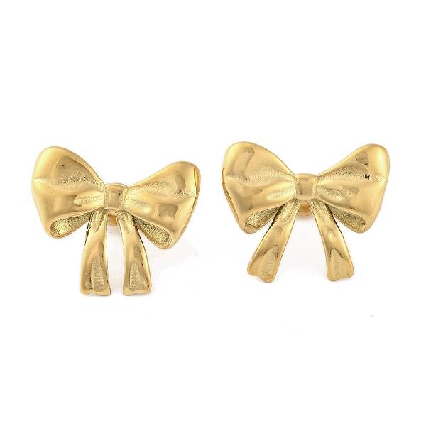 Ion Plating(IP) 304 Stainless Steel Stud Earrings for Women