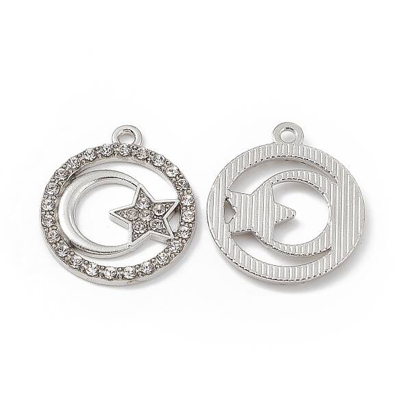 Alloy Crystal Rhinestone Pendants