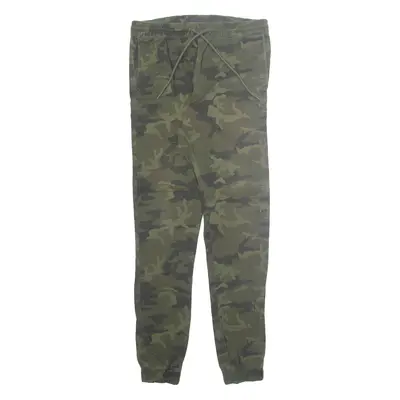 PRODUKT Camo Outdoor Mens Trousers Green Regular Skinny W30 L31