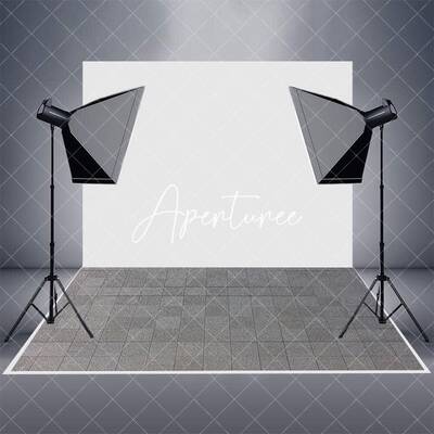 Modern Grey Stone Pattern Plaid Rubber Floor Mat - Aperturee
