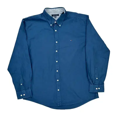Tommy Hilfiger Shirt - 2XL Blue Cotton