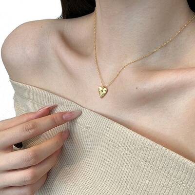 Heart with Star 925 Sterling Silver Micro Pave Cubic Zirconia Pendant Necklaces