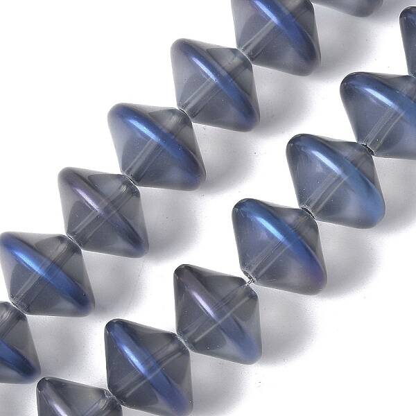 Electroplate Glass Beads Strands