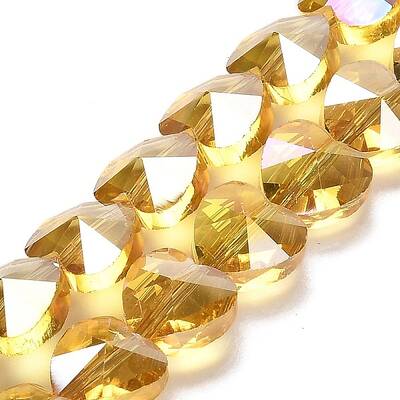 Electroplate Glass Beads Strands