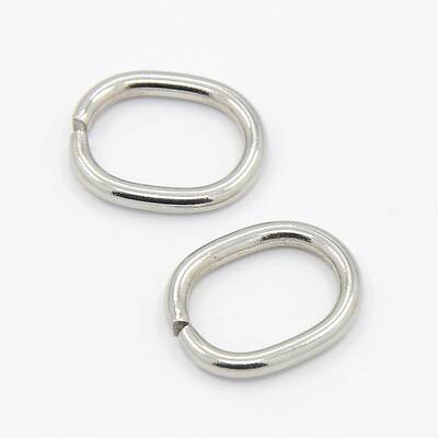 Tarnish Resistant 201 Stainless Steel Open Jump Rings