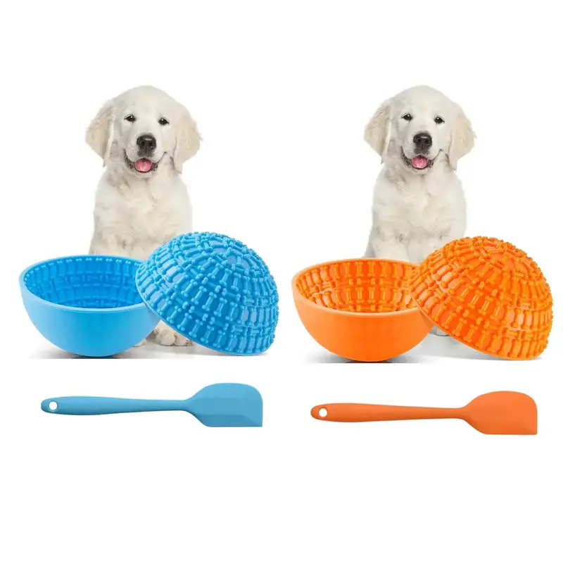 Four angels-Dog Lick Bowl | Interactive Slow Feeder, Slow Feeder Dog Bowl for Anxiety/Boredom Relief & Fun Engagement dog anx...