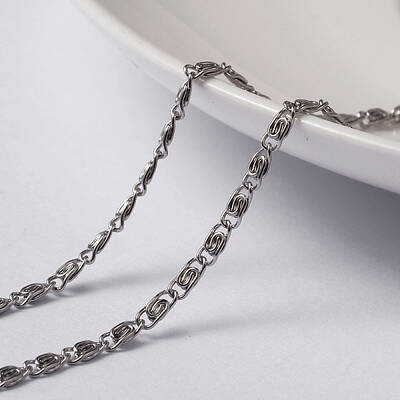 Tarnish Resistant 304 Stainless Steel Lumachina Chains