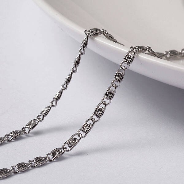 Tarnish Resistant 304 Stainless Steel Lumachina Chains