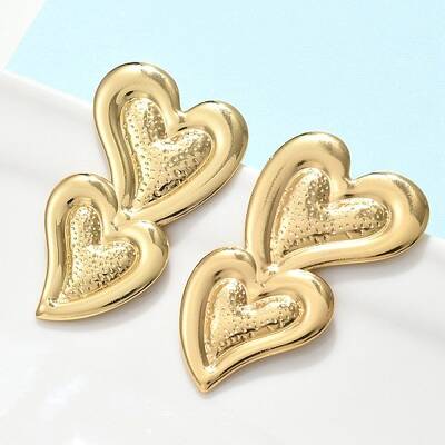 304 Stainless Steel Stud Earrings