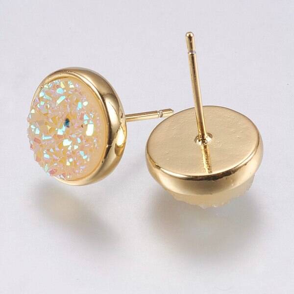 Druzy Resin Earrings