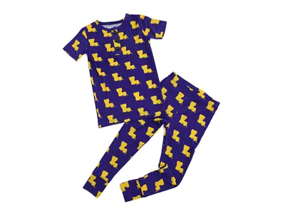 Louisiana Purple & Gold TWO PIECE LSU Football SEC Tigers NCAA